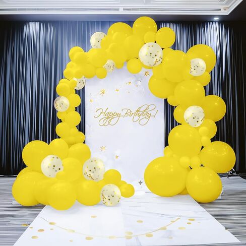 JOYIN 150 Pcs White Balloons, Different Sizes 18 12 10 5 Inch White Latex Balloon Arch Kit with Instruction for Birthday Party Graduation Wedding Holiday Decoration in Saudi Arabia