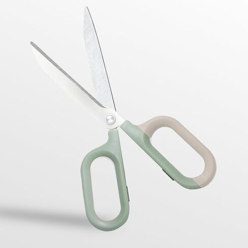 مقص المكاتب البيضاء مع مقابض القفز المريح ، مقص لطيف ، مقص حافل للحرف اليدوية للفن DIY ، الخياطة ، النسيج ، الطالب ، المعلم ، واستخدام المنزل (7 "، أبيض -1pack) in Saudi Arabia