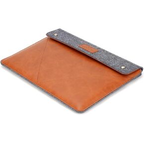 13 inch Laptop Bag Compatible with New MacBook Pro 13/Air13 (m1/m2 2018/2019/2020/2021/2022/2023), Laptop Sleeve case Compatible(A2338/A2251/A2289/A2159/A1989/A1706/A1708/A2237/A2179/A1932) (Brown1)