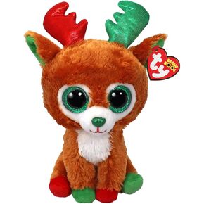 Ty Beanie Boo TINSELTOES The Brown Reindeer - 6"