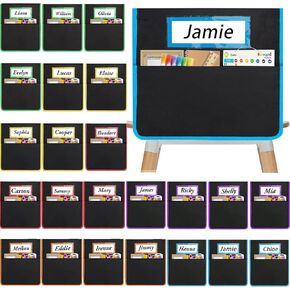 24 Pcs Chair Pockets for Classrooms, Student Chair Pockets, Classroom Chair Pockets, Seat Pockets for Classroom Chairs, Seat Sacks for Classroom Chairs, Seat Sack in Saudi Arabia