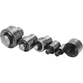 OUMEFAR GROMMET اضغط على العيينة المثقبة يموت الأداة التثبيت الكربونية الصلب اضغط على أداة التثبيت أداة GROMMET PUNCH TOUN