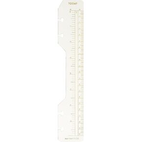 Half Letter Junior Discbound Today Page Marker 8-Disc (fits Levenger Circa Junior, Arc by Staples, TUL Junior) (Gold)