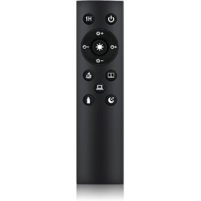 Remote Control, Only Compatible with 20W/22W Black/White/Silver Gray Floor Lamp (RGB lamp not Included)