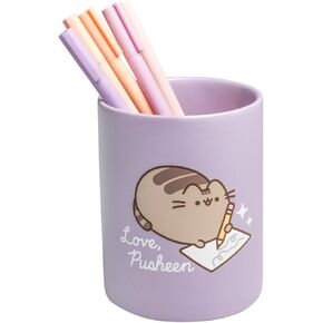 Grupo Erik Pusheen Pen Holder | Pusheen Gifts | Desk Organiser | Desk Decoration | Kawaii Gifts | Pusheen Pencil Case | Pusheen Pen Pot | Back To School Supplies