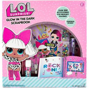 L.O.L. Surprise Glow-In-The-Dark Scrapbook by Horizon Group USA