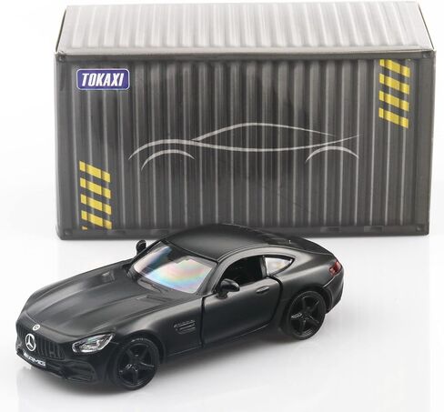 1/36 Scale Mercedes Benz AMG GTS Diecast Cars Models,Pull Back Vehicles Toy Cars,Cars Gifts for Boys Girls (Black) in Kuwait