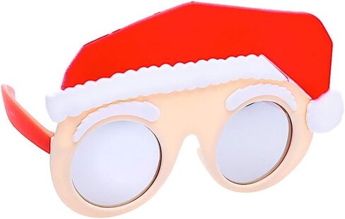 Sun-Staches Holiday Dress Up Sunglasses | Favorite Christmas Characters | Holiday Santa UV 400 Shades | One Size Fits Most in Saudi Arabia