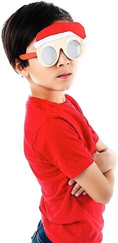 Sun-Staches Holiday Dress Up Sunglasses | Favorite Christmas Characters | Holiday Santa UV 400 Shades | One Size Fits Most in Saudi Arabia