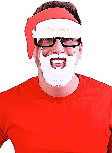 Sun-Staches Holiday Dress Up Sunglasses | Favorite Christmas Characters | Holiday Santa UV 400 Shades | One Size Fits Most in Saudi Arabia