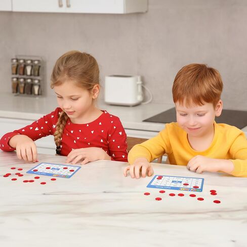 QUIZMO Sight Words - Bingo-Style Vocabulary Game - 4 Levels of Difficulty for Ages 5-9 - Teach Basic Reading and Writing Skills in Saudi Arabia