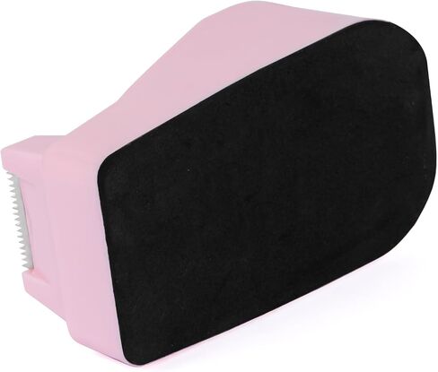 Desktop Tape Dispenser Pink with Weighted Nonskid Base - Includes 6 Rolls of Transparent Tape (0.71 Inch x 1000 inches Each) in Saudi Arabia