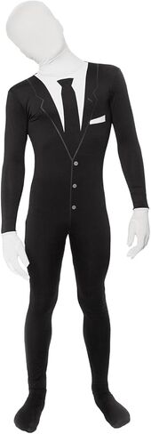 Morphsuits Slenderman Costume for Kids, Slender Man Costume, Scary Halloween Costumes for Kids, The Rake Costume Kids in Kuwait