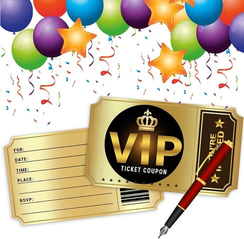 Wuguimeii 20 تصميمات عيد ميلاد Wuguimeii مع مظاريف ， دعوات حفلة VIP للفيلم ، ودعوات عيد ميلاد الأطفال ، وزينة حفلة عيد ميلاد الموضوع in Saudi Arabia