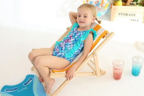 Happy Town One-Piece Infant Toddler Baby Girl Summer Swimsuit Watermelon Leopard Ruffle Swimwear Bikini Bathing Suit in Kuwait