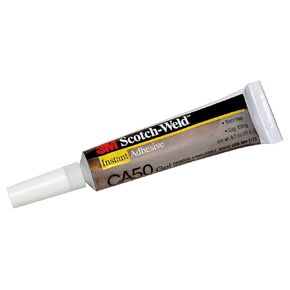 3M Scotch-Weld Instant Adhesive CA50 Gel, Clear, 20 Gram Tube