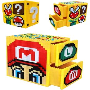 Idea Festival Micro Building Blocks Set(4500Pieces) Storage Box Building Blocks,for Adults and Kids Ages 8+