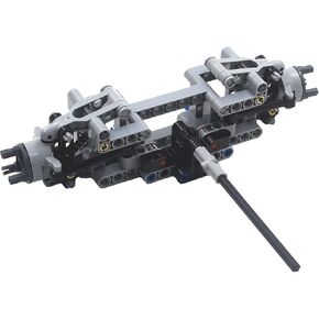 MOC Parts Toy Front Suspension System Technical Parts Compatible with All Major Brands Building Blocks Bricks DIY Accessories (78Pcs)