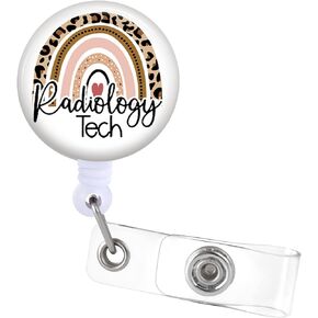 Mental Health Matters Badge Reels Holder Retractable with ID Clip for Nurse Name Tag Card Rainbow Human Brain Illness Awareness Nursing Doctor Teacher Student Medical Work Alligator Clip