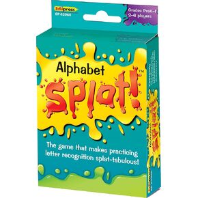 Teacher Created Resources Alphabet Splat Game 6 5/8" x 3 5/8" x 1 1/4"