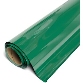 Siser EasyWeed HTV 11.8" x 3ft Roll (Green) - Iron On Heat Transfer Vinyl - Compatible with Siser, Cricut and Silhouette Cutters - Layerable - CPSIA Certified