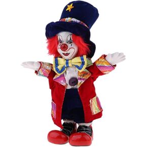 Clown Doll Clown Figure Doll Halloween Ornaments Home Table Desk Top Decor - #5