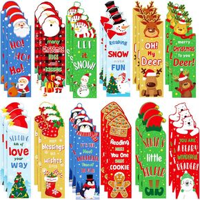 Fainne 60 Pieces Fruit Scented Bookmarks Kids Bulk Scratch and Sniff Smelly Classroom Cute Bookmarks for Kids Students Back to School Gift, 12 Styles, 12 Scents