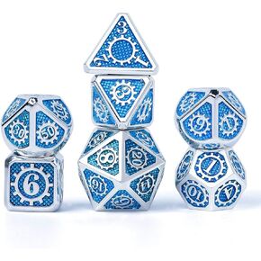 Tbrand DND Metal Dice is Used as Dungeon and Dragon Dice RPG. Its Cool Multiaspect DND Dice Suit Can Be Used as Gift and is Very Suitable for Dice Collectors.