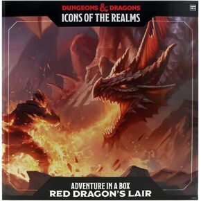 أيقونات D&D للعوالم: Adventure in a Box - Red Dragon's Lair