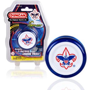 Duncan Toys Hornet Pro Looping yo-yo مع سلسلة ، محاور تحمل الكرة والجسم البلاستيكي ، برتقالي مع غطاء أسود