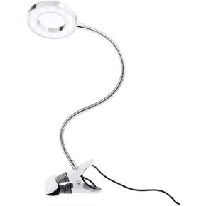 JimKing Tattoo Light Desk Lamp, LED Book Light with Clip, USB Bed Lamp for Live Show, Reading, Make Up, Manicure