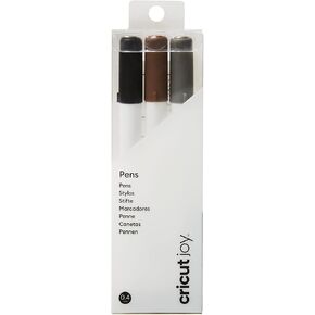Cricut Joy Fine Point Pen Set Black, Brown, Grey