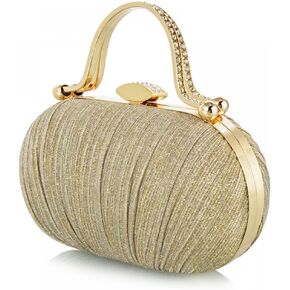YYW Evening Clutch Bag, Womens Wedding Purse Bridal Prom Handbag Party Bags Sequin Bag