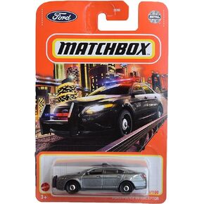 Matchbox Ford Police Interceptor, [Gray] 95/100
