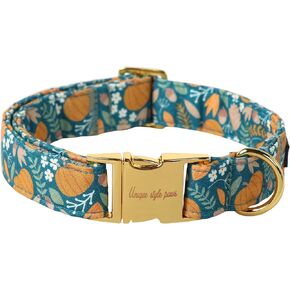 Unique style paws Christmas Dog Collar Metal Buckle Scottish Plaid Puppy Collar Gift Durable Cute Collar for Small Medium Large Boys Girls Dogs