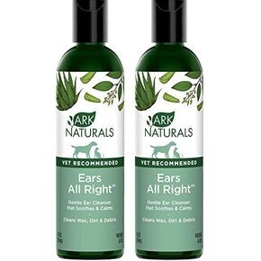 Ark Naturals Ears All Right Gentle Ear Cleansing Lotion for Dogs, Relieve Issues with Infection, Allergies, Odor and Wax, Natural Botanical Formula, 4 oz Bottle