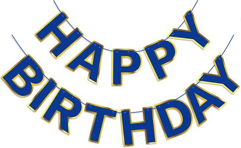 Orange Happy Birthday Banner - Party Birthday Sign Decorations Indoor Outdoor Backyard Backdrop Decorations Supplies Birthday Banner Suitable For Women and Girls Party Supplies in Saudi Arabia