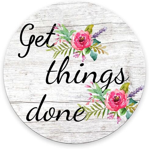 Mouse Pad, Be Still and Know That I am God - Psalm 46:10 Mouse Pad, Mouse Mat Round Mouse Pad Non-Slip Rubber Base Round Mousepad for Laptop PC Office 7.9×7.9×0.12 inches in Saudi Arabia