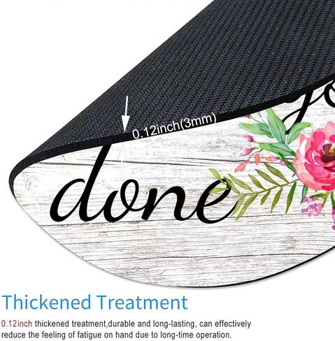 Mouse Pad, Be Still and Know That I am God - Psalm 46:10 Mouse Pad, Mouse Mat Round Mouse Pad Non-Slip Rubber Base Round Mousepad for Laptop PC Office 7.9×7.9×0.12 inches in Saudi Arabia