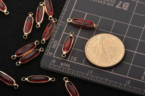 حزمة من 20 PCS سحر زجاجي بلور الكريستال إسقاط معلقات صغار من الحجر المولو in Kuwait