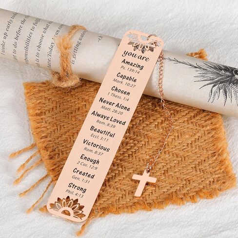 Sunflower Gifts for Women Scripture Baptism Gifts for Girls Boys Christian Graduation Gifts for Her Him Religious Catholic Gifts Bible Verse Bookmarks Faith Based Gift for Women Men First Communion in Kuwait