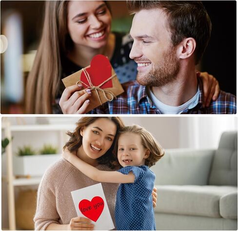 80 Pcs 6In Heart Shape Paper Cut-Outs for Arts & Crafts-Many Creative Uses-Valentine’s Day Activities Classroom Bulletin Board Decor Kids’ Love and Peace School Craft Projects in Kuwait