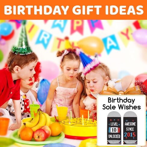 أفكار جوارب لعيد الميلاد من 7 إلى 12 عامًا من HAPPYPOP - هدايا عيد ميلاد للأولاد والبنات في صندوق هدايا مع بطاقة تهنئة in Saudi Arabia
