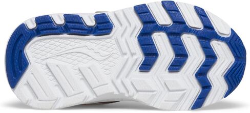 حذاء رياضي Saucony Ride Jr، أزرق داكن/سيترون، مقاس 7 مقاس عريض أمريكي للجنسين للأطفال الصغار in Saudi Arabia