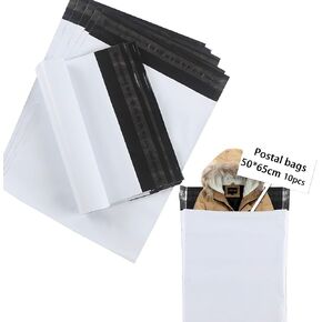 Shipping Bags for Clothes Poly Mailers for Small Business,Plastic Mailing Bags,4 Models Combined 100PCS Shipping Envelopes for Clothing,C5 A4 B4 A3Poly Bags for Shipping Package Bags White