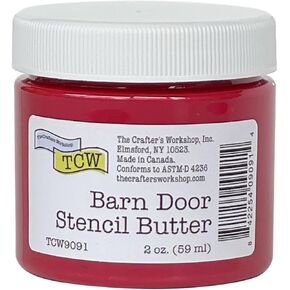 THE CRAFTERS WORKSHOP Barn Door Stencil Butter 2oz