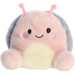 AURORA® ASODENS PALM PALS ™ Shelby Snail ™ Stuffed Animal - play pocket -size - متعة قابلة للتحصيل - الوردي 5 بوصات