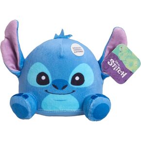Just Play Disney Stitch Small Weighted Stitch Plush, 4 Inch Plush, Stuffed Animal, Alien, Kids Toys for Ages 3 Up