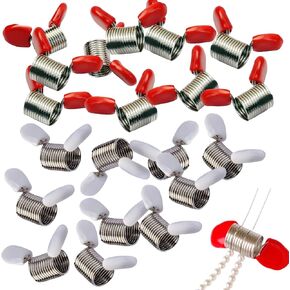 20PCS Bead Stopper, for Jewelry Making Creative Bead Line End to Prevent Beads from Falling (Large)