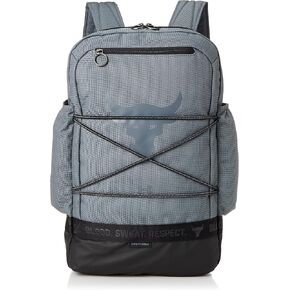 Under Armour UA Project Rock Brahma Backpack Training Bag, Black / Black / Pitch Gray, Free Size